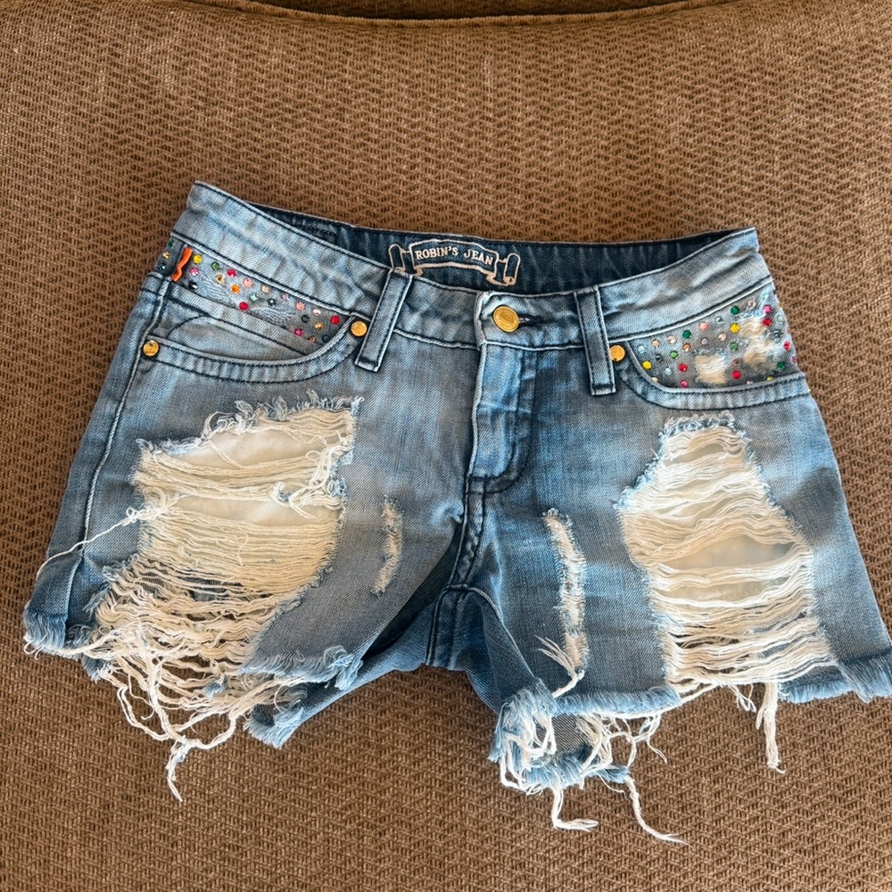 Robin’s Blue Jean shorts